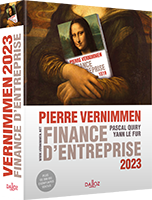 Couverture Vernimmen 2023.